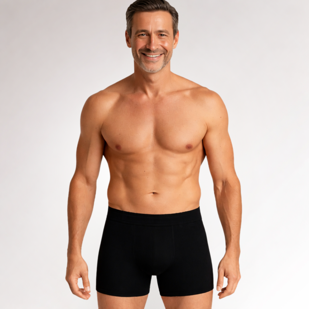 3PCS Bamboo Boxer Shorts for Men