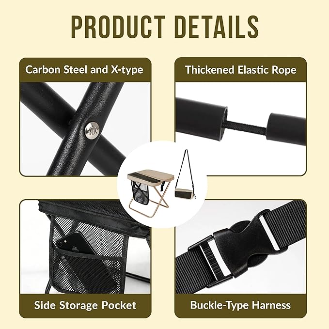 Large Portable Folding Stool