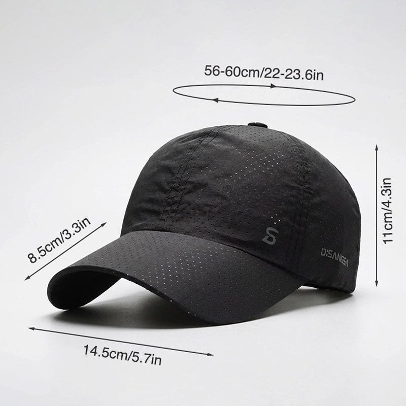 Lightweight Summer Sports Cap 2-Pack