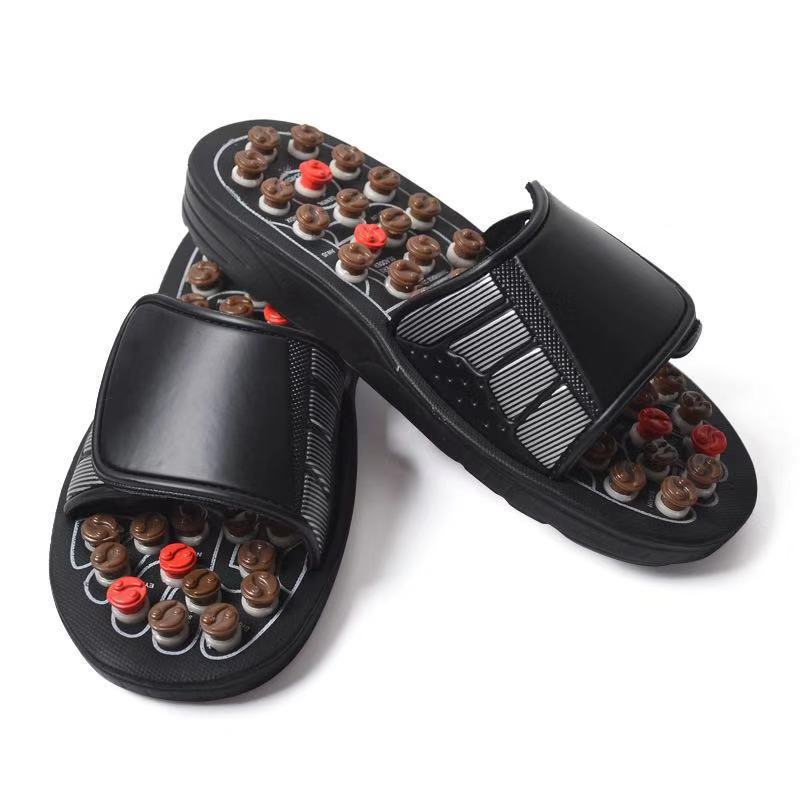 Rotating Acupoint Massage Foot Health Slippers