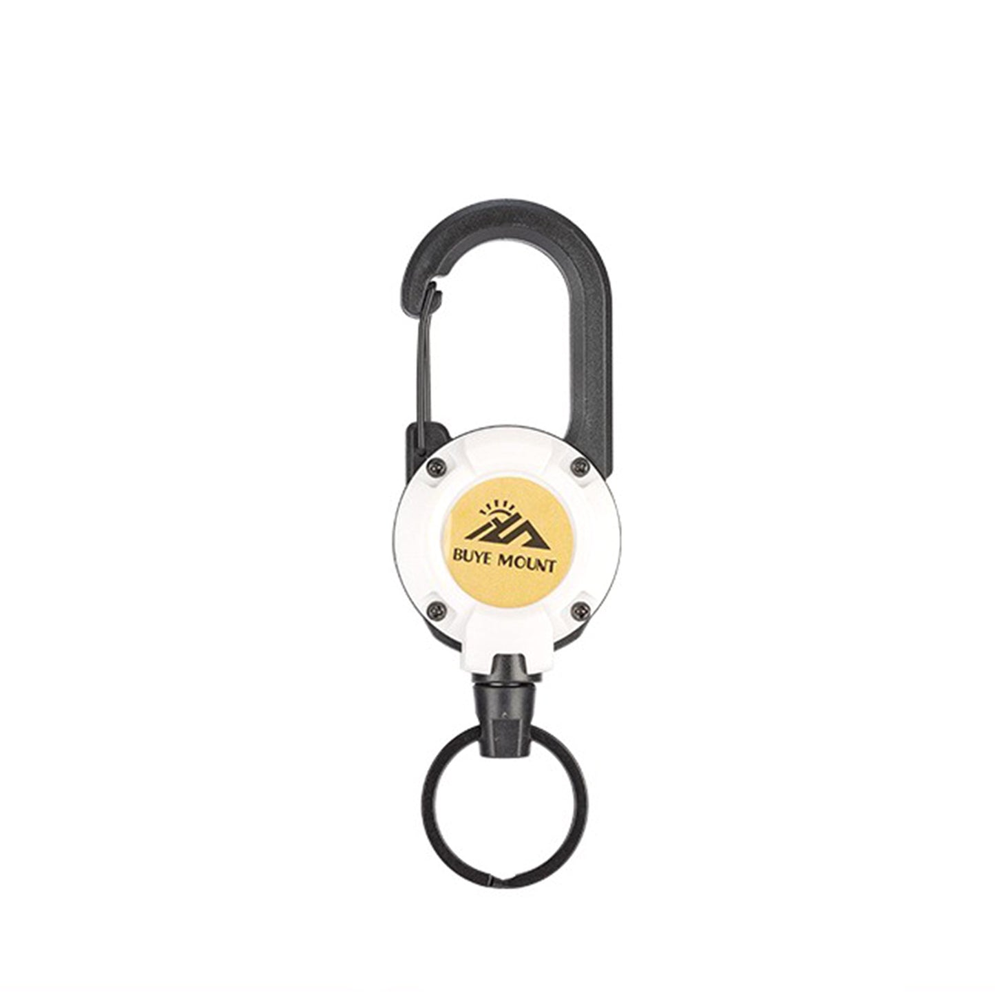Retractable Carabiner Key Reel for Backpack & Belt 3-Piece Set