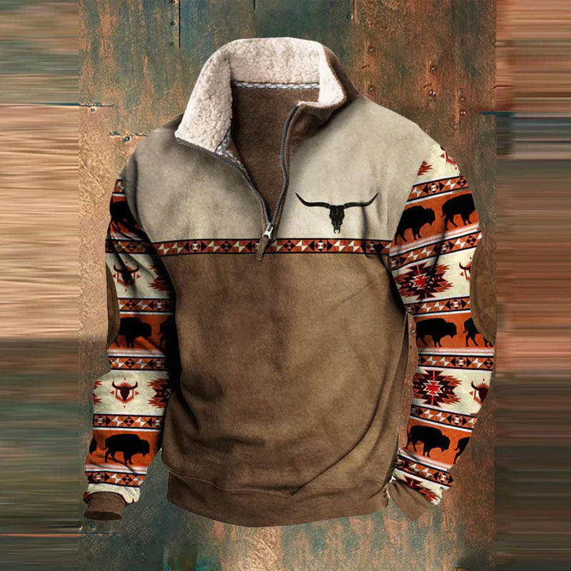 Chiccorsa – Half-Zip Sweater with Modern Edge