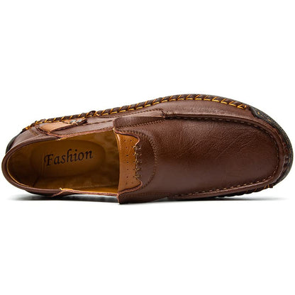 🔥 Men's   Genuine Leather Slip-On Loafers