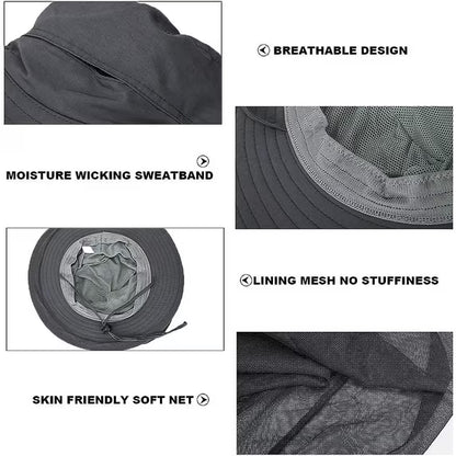 Mosquito-proof & Sun Protection Hiking Hat