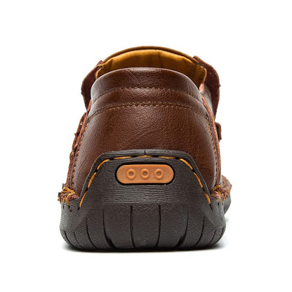 🔥 Men's   Genuine Leather Slip-On Loafers