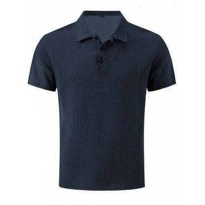 Men's Ice Silk Mesh Polo Shirt