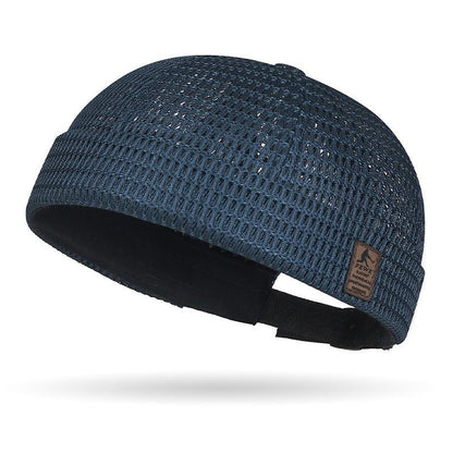 2 Pack Men's Breathable Brimless Docker Hat