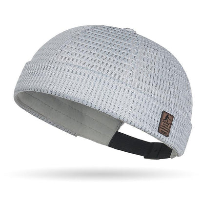 2 Pack Men's Breathable Brimless Docker Hat