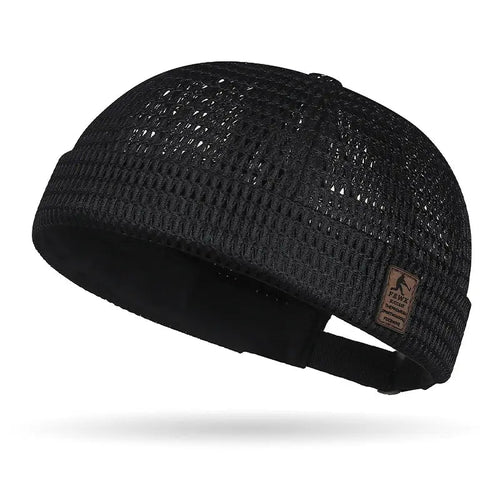 2 Pack Men's Breathable Brimless Docker Hat