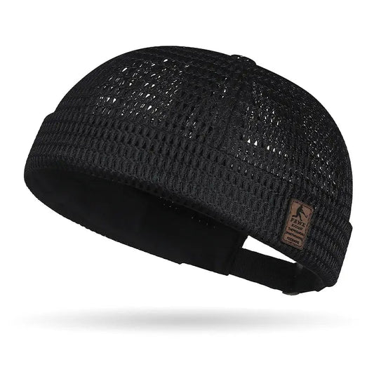 2 Pack Men's Breathable Brimless Docker Hat