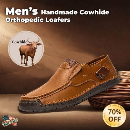 🔥 Men's   Genuine Leather Slip-On Loafers
