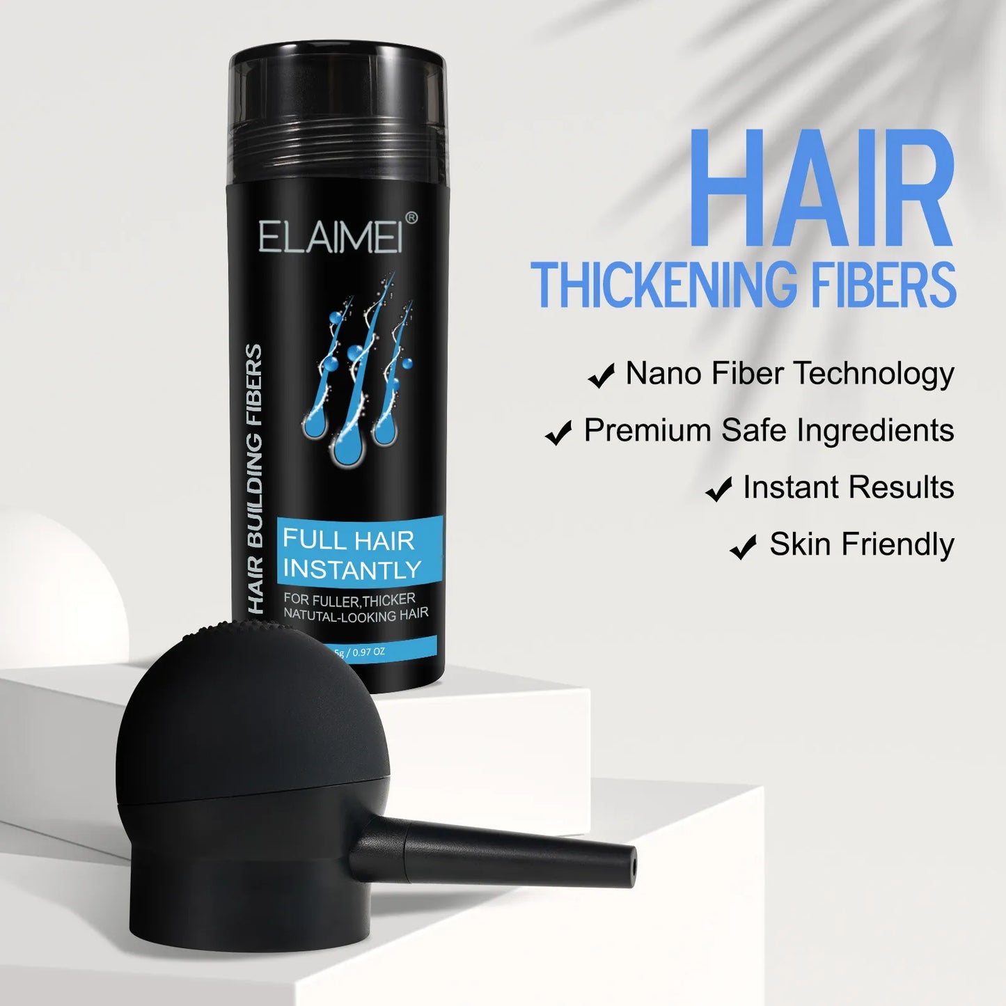 Hair Building Natural Fibers