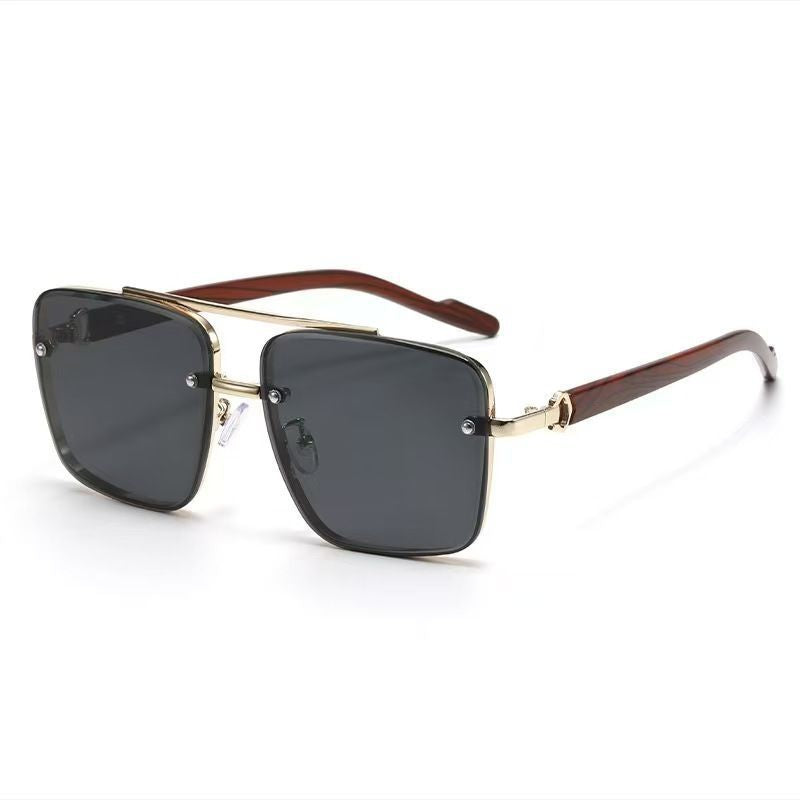 Vintage Wood Grain Sunglasses