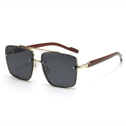 Vintage Wood Grain Sunglasses
