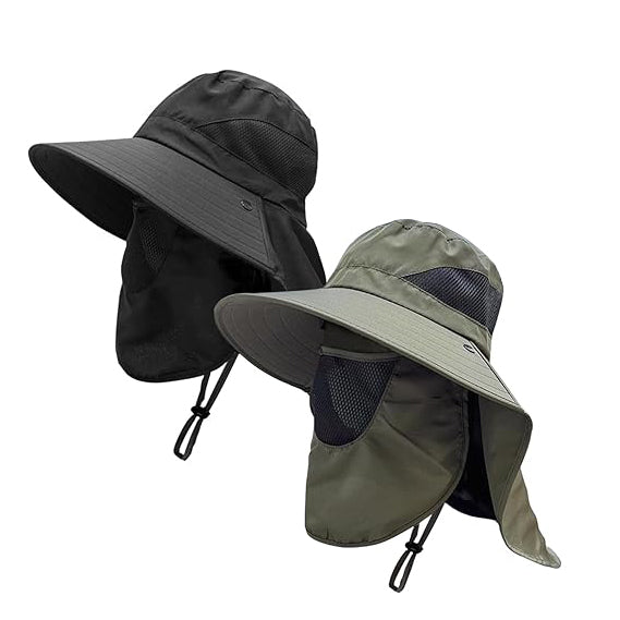 Fishing Hat Wide Brim UV Sun Protection Hat UPF 50+