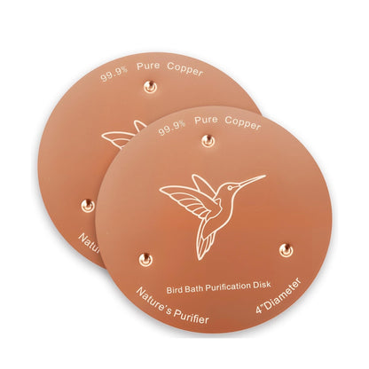 Decorative Copper Bird Bath Water Purifier