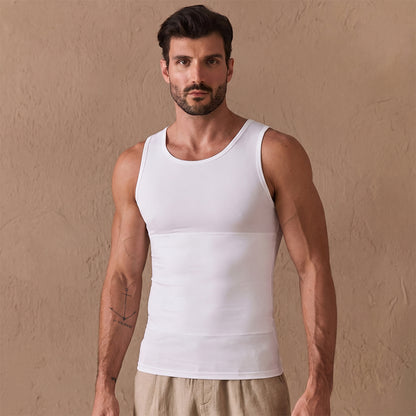 Plus Size Men's Shapewear Tank Top