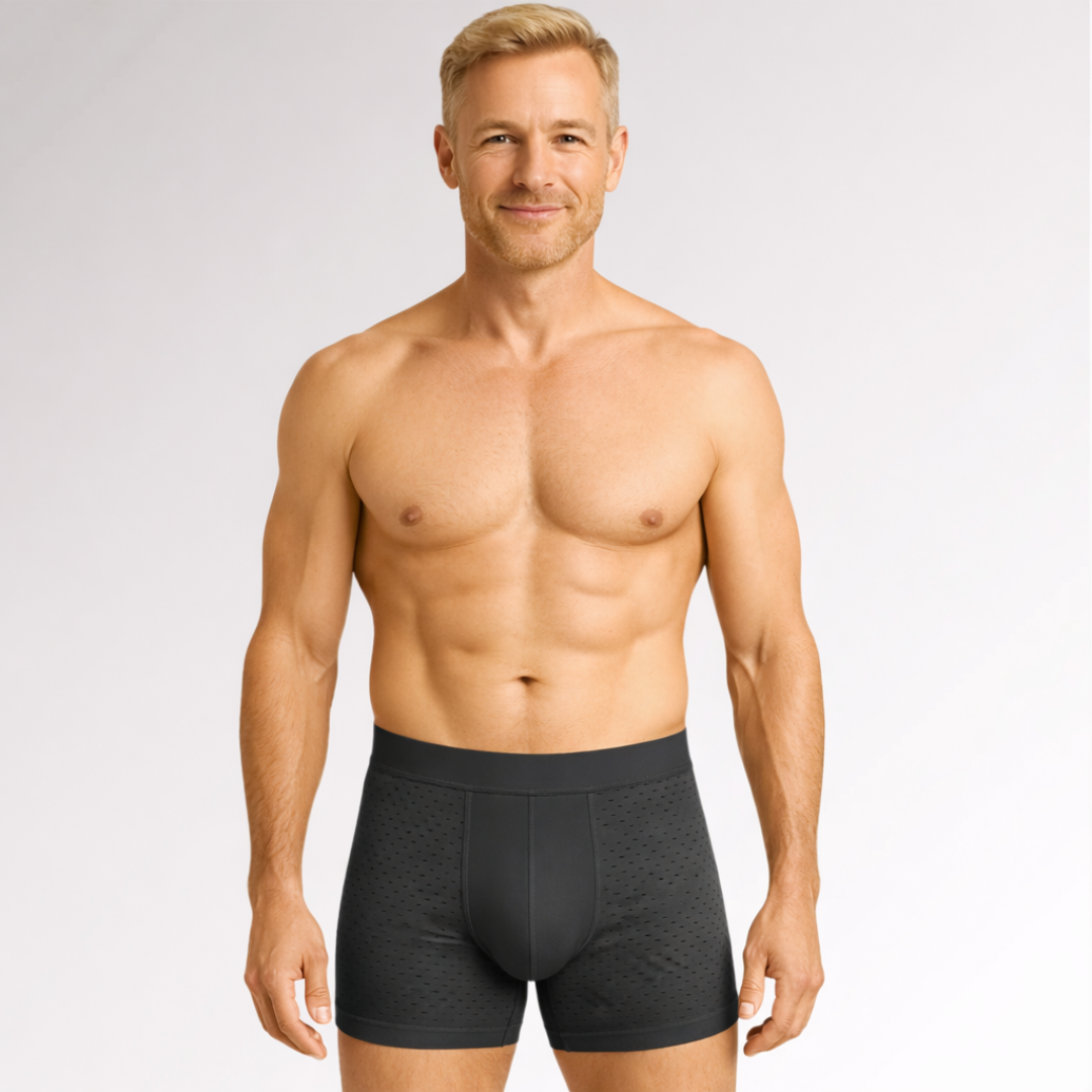 3PCS Bamboo Boxer Shorts for Men