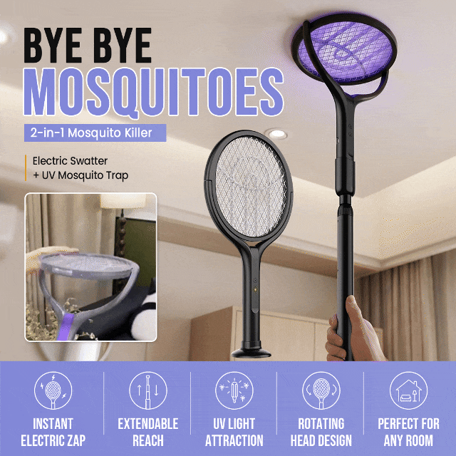 1030mm Retractable Electric Fly Swatter