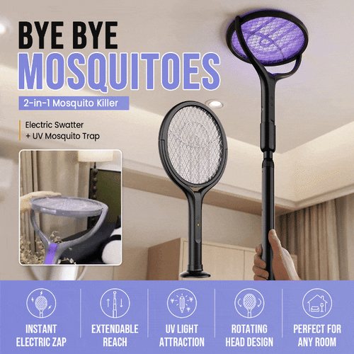 1030mm Retractable Electric Fly Swatter