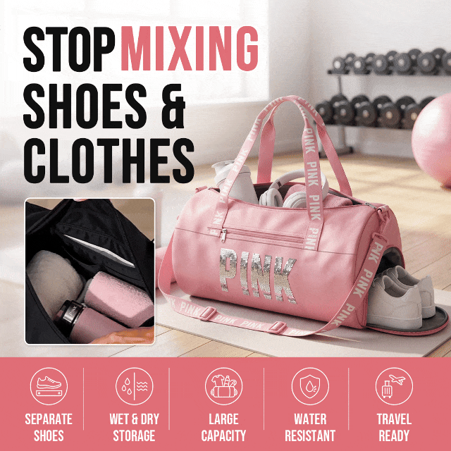 Shiny Sequin Women Travel Bag