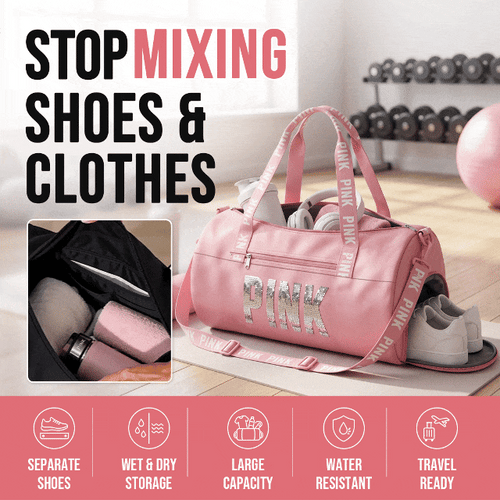 Shiny Sequin Women Travel Bag