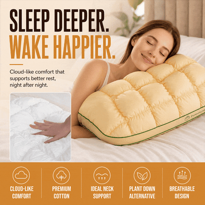🍍 Pineapple Cloud-Like Pillow 🛌