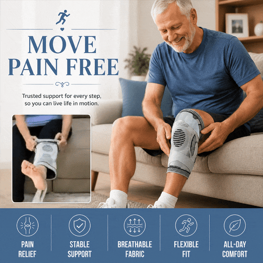 Compression Support Strap, Breathable Meniscus Knee Brace for Running Joint Protection Sold as one pair (2 pieces)