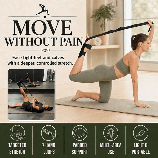 Foot & Leg Stretching Strap – 2 Pack Set
