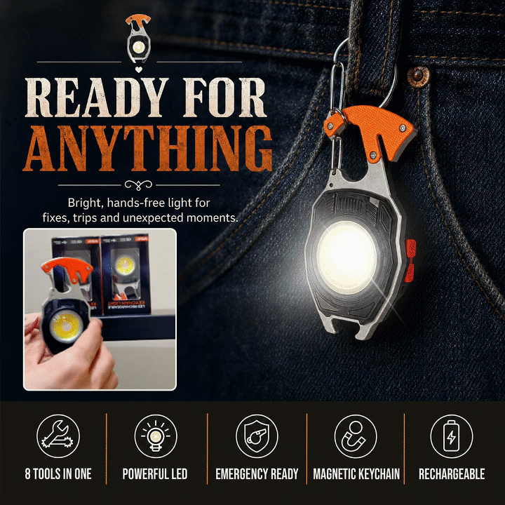 7-in-1 Portable Utility Flashlight Tool
