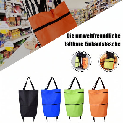 Foldable Rolling Shopping Bag