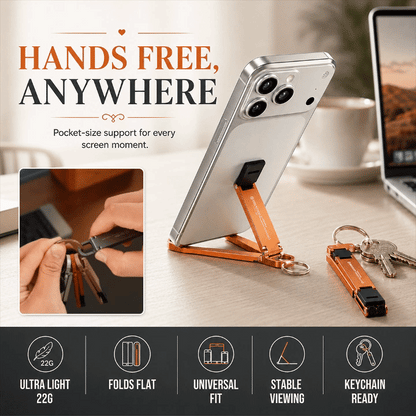 Foldable Keychain Phone Stand