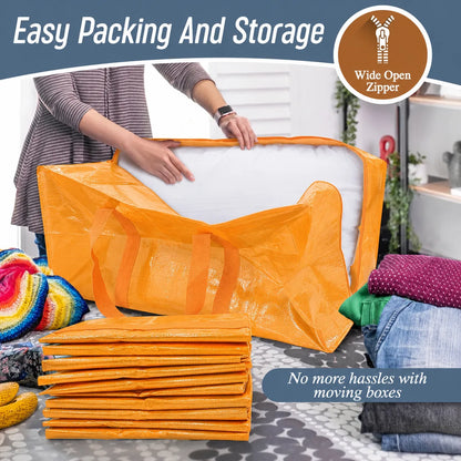 Heavy-Duty Zippered Moving and Storage Bag