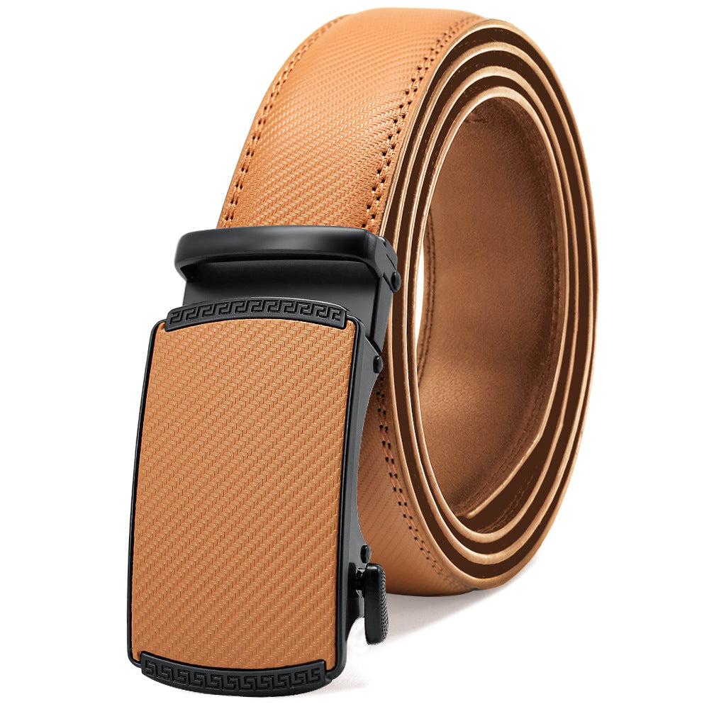 Leather Ratchet Belt For Men