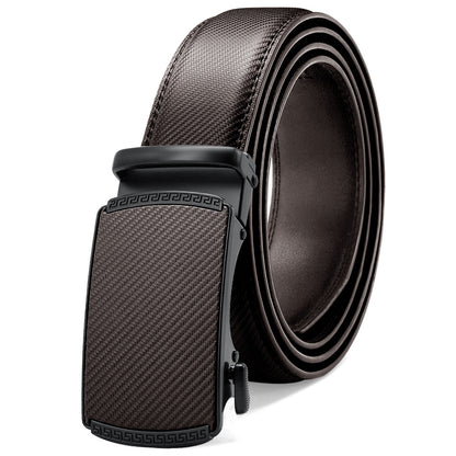 Leather Ratchet Belt For Men