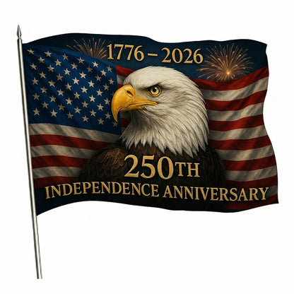 3 Ply USA Anniversary 250th Flag