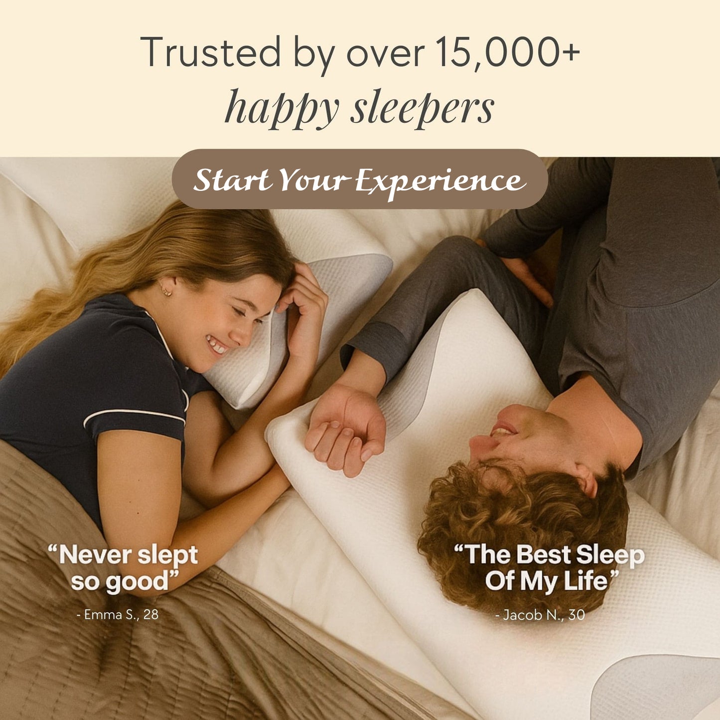 Contour Relief Pillow-Deep Sleep, No Pain