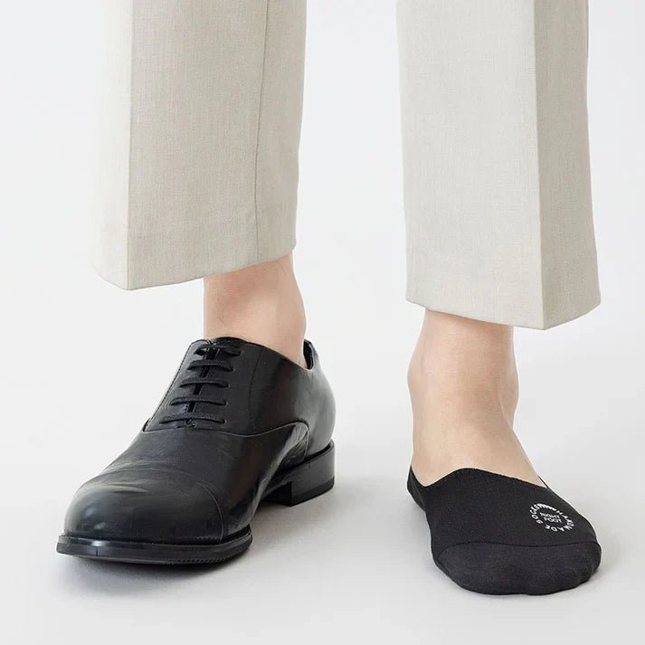 Men's Summer Thin Cotton Sole No Show Socks 5 Pairs