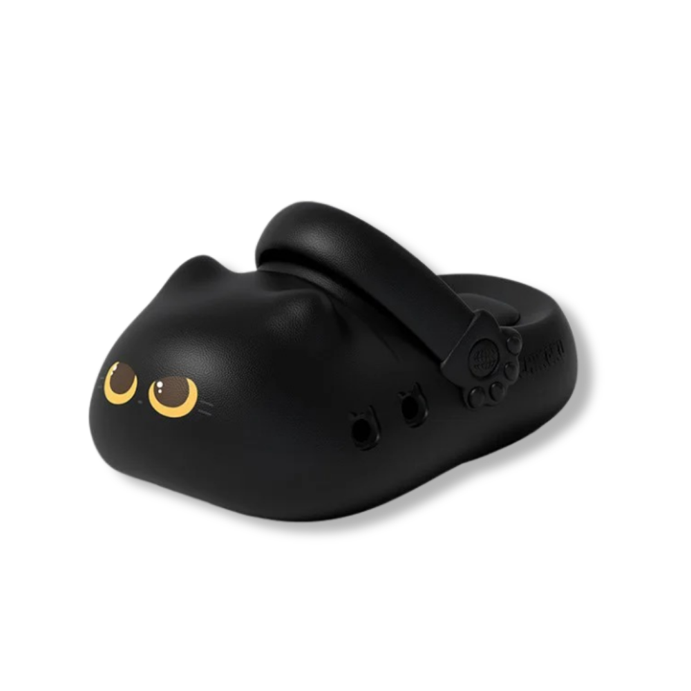 Cat Clogs with Paw Print