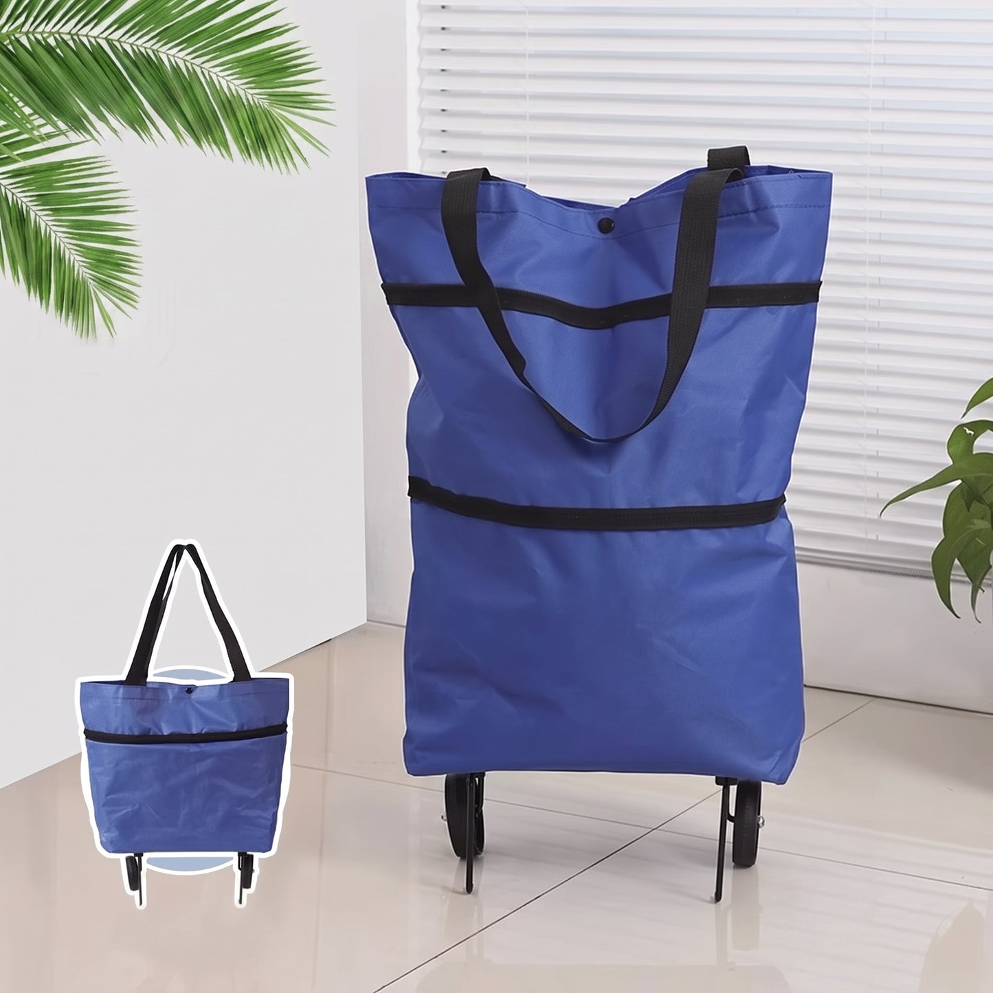 Foldable Rolling Shopping Bag