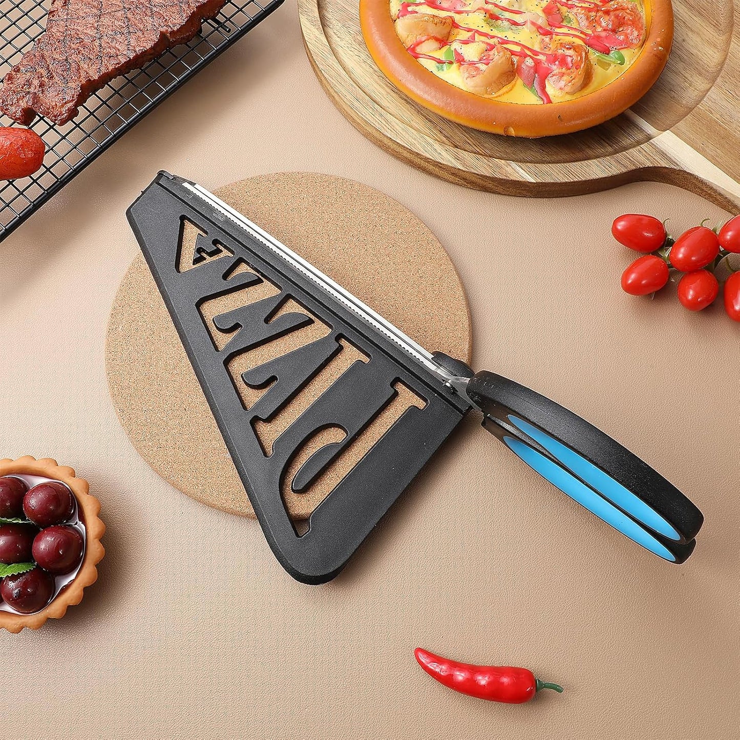 Hot Sale 49% OFF| 3-in-1 Stainless Steel Pizza Scissors