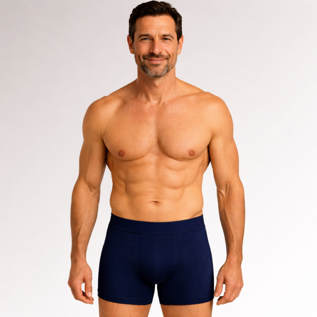 3PCS Bamboo Boxer Shorts for Men