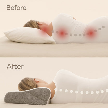 Contour Relief Pillow-Deep Sleep, No Pain