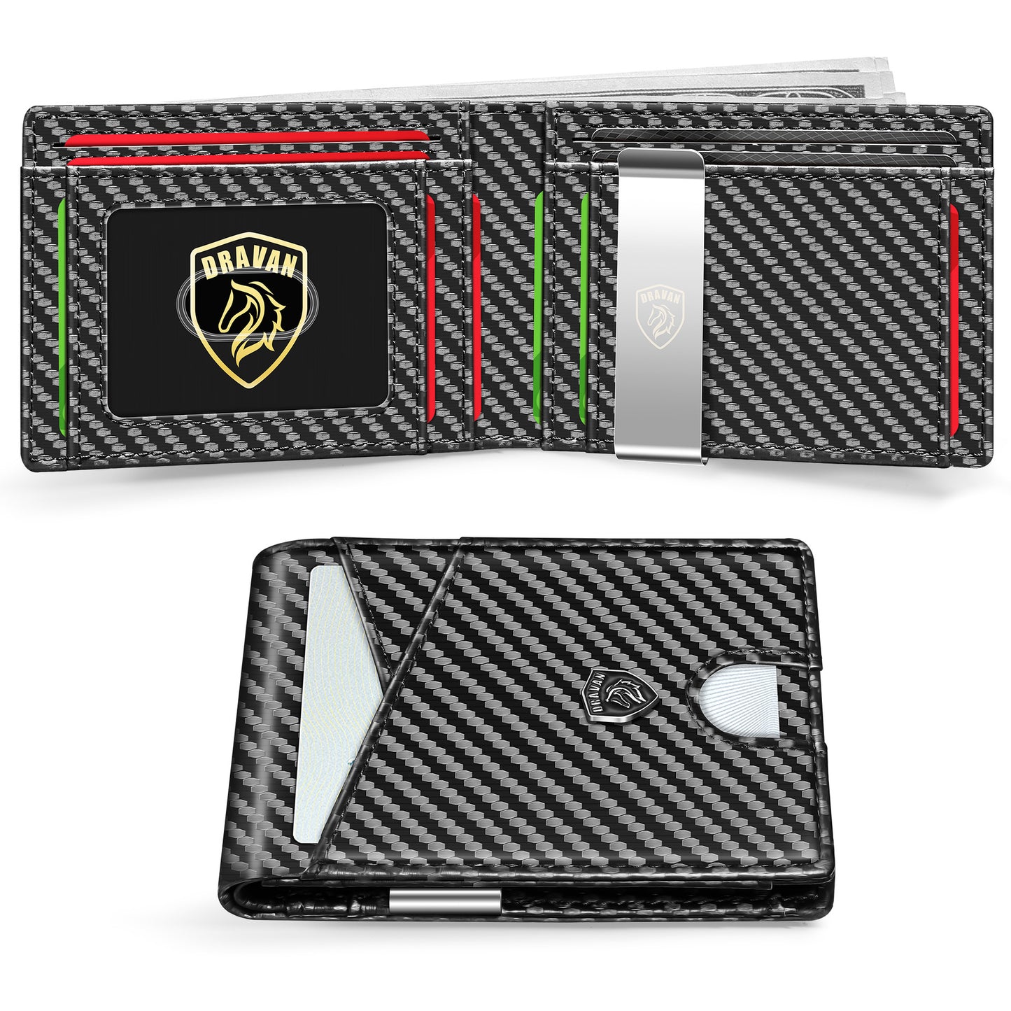 Ultra Slim Carbon Fiber Wallet