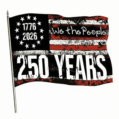 3 Ply USA Anniversary 250th Flag