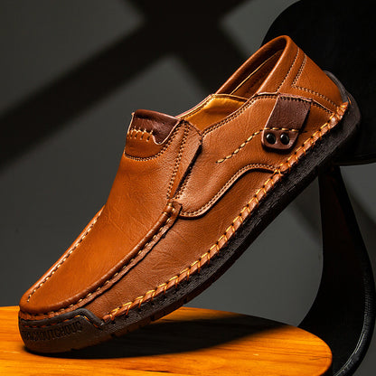 🔥 Men's   Genuine Leather Slip-On Loafers