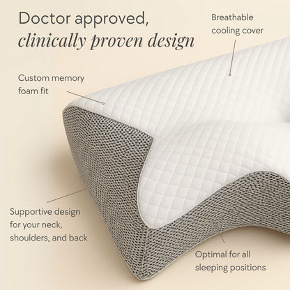 Contour Relief Pillow-Deep Sleep, No Pain