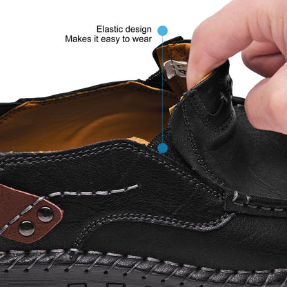 🔥 Men's   Genuine Leather Slip-On Loafers