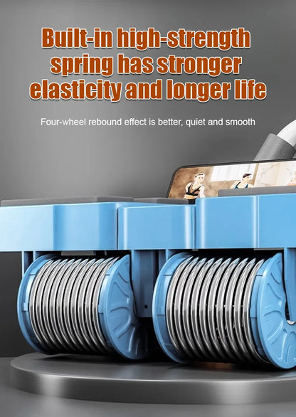 4-Wheel Automatic Rebound Ab Roller