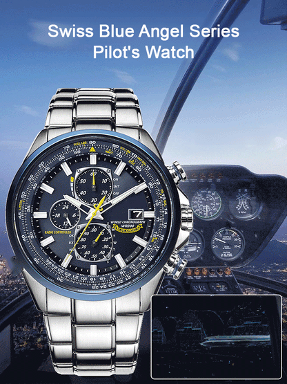 [Urgent Promotion] Exclusive London Release: Blue Angels Pilot Watch – Limited to the first 100 customers!